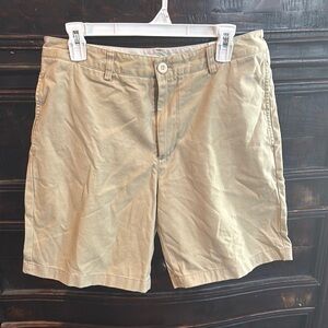 Vineyard Vines Tan Flat Front Shorts